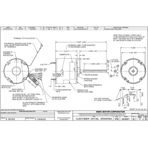 US Motors 3/4 hp 1075 rpm, 6 poles, 1 shaft, TEAO Enclosure, 1 speed, 5.6 diameter, CW, Lead End Reversible 460 V, 60 hz, 1 ph, 10 mfd/370 VAC Run Capacitor 3742 K055TDR8455014B US Motors 3/4 hp 1075 rpm, 6 poles, 1 shaft, TEAO Enclosure, 1 speed, 5.6 diameter, CW, Lead End Reversible 460 V, 60 hz, 1 ph, 10 mfd/370 VAC Run Capacitor 3742 K055TDR8455014B