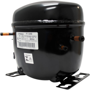 Embraco FFI 12HBX 1/3+ HP Compressor, LMHBP, R134a, 115 V, 60 Hz, replaces AEA4440YXA