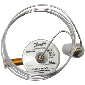 Danfoss 068N7685 0.25 TR Expansion Valve, TD 1, R290, 1/4x3/8 in, ODF, Internal Equalized, Single-Flow, -40 to 50 F