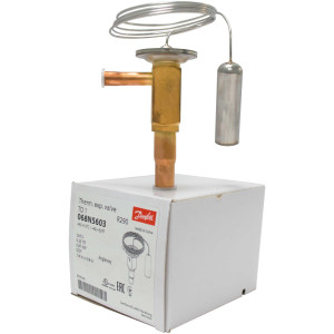 Danfoss 068N7685 0.25 TR Expansion Valve, TD 1, R290, 1/4x3/8 in, ODF, Internal Equalized, Single-Flow, -40 to 50 F