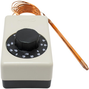 Danfoss 060H1708 UT 72 Thermostat, -22 to 85 F, Copper 10 ft Capillary tube, Auto Reset, SPDT, IP20 Enclosure Danfoss 060H1708 UT 72 Thermostat, -22 to 85 F, Copper 10 ft Capillary tube, Auto Reset, SPDT, IP20 Enclosure