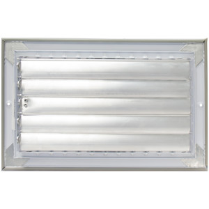 Laminaire L-VM1006 10x6 Wall Grille, White with ML Damper