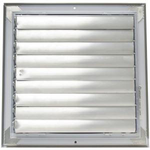 Laminaire L-CL4M1010 10x10 4-Way, White, Curved Blade, Ceiling Diffuser with ML Damper