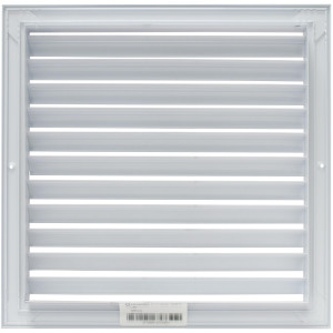 Laminaire L-RA1212 Return Grille 12 x 12 in, White Aluminum L-RA 12x12 W
