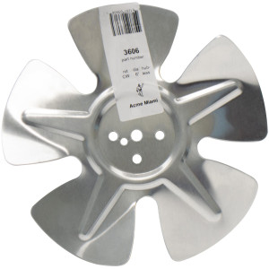Acme 3606 Aluminum Hubless Blade 6 in Pitch 21 Rotation CW CFM 118 Model 3606 Acme 3606 Aluminum Hubless Blade 6 in Pitch 21 Rotation CW CFM 118 Model 3606