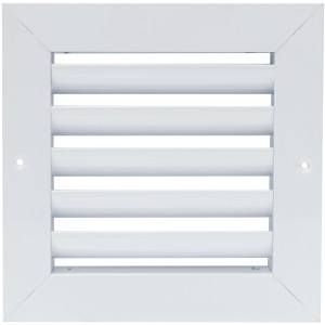 Laminaire RA66 Return Grille 6 x 6 in, White Aluminum L-RA 6x6 W Laminaire RA66 Return Grille 6 x 6 in, White Aluminum L-RA 6x6 W