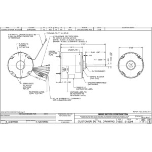 US Motors 3738 1/2 Hp 1075 rpm, 6 poles, 1 shaft, TEAO Enclosure, 1 speed, 5.6 diameter, CW/CCW, 460 V, 60 hz, 1 ph, 10 mfd/370 VAC Run Capacitor K055TDP8454014B US Motors 3738 1/2 Hp 1075 rpm, 6 poles, 1 shaft, TEAO Enclosure, 1 speed, 5.6 diameter, CW/CCW, 460 V, 60 hz, 1 ph, 10 mfd/370 VAC Run Capacitor K055TDP8454014B