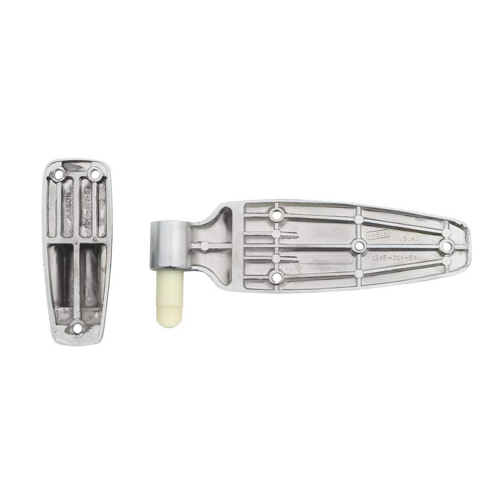 Kason 1245 11245000048 Reversible Cam-Rise Hinge, 1 to 3/8 Inch Offset, For Walk-In Cooler
 Kason 1245 11245000048 Reversible Cam-Rise Hinge, 1 to 3/8 Inch Offset, For Walk-In Cooler