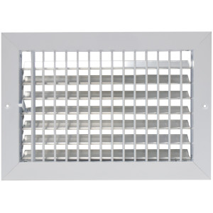 Laminaire VML1208 12x8 Wall Grille, White with ML Damper Laminaire VML1208 12x8 Wall Grille, White with ML Damper