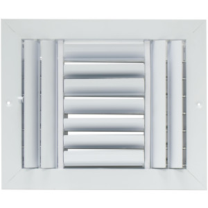 Laminaire CL3M1008 10x8 3-Way, White, Curved Blade, Ceiling Diffuser with ML Damper Laminaire CL3M1008 10x8 3-Way, White, Curved Blade, Ceiling Diffuser with ML Damper