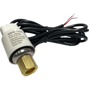 Full Gauge SB68-232A Pressure Transducer, 1/4 in SAE Male, 0-232 psi (0-16 bar), Supply 0.5-4.5 VDC, Output 4-20mA, Temp Range -40 to 176 F (-40 to 80 C) Full Gauge SB68-232A Pressure Transducer, 1/4 in SAE Male, 0-232 psi (0-16 bar), Supply 0.5-4.5 VDC, Output 4-20mA, Temp Range -40 to 176 F (-40 to 80 C)