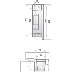 Right Hinge I-215 FI00034  Right Hinge I-215 FI00034