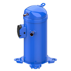 Danfoss HLH061T1LC6A 5 tons 61,000 btu/h R410A R454BScroll compressor for Air conditioning 208-230/1/60 V/Ph/Hz Discharge 1/2 in, Suction 7/8 in, ODF, POE Oil 121L2042, 121L2039 Replaces HLH060U1LP6