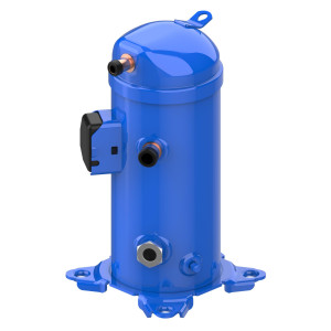 Danfoss MLZ030T2LQ9A 4 HP MBP Refrigeration Scroll Compressor 208-230/3/60 (V/Ph/Hz) R404, R407, R507, R452, R134, R513, R22, R448, R449 Rotolock Valves V05, V06, POE Oil 121L8765 Replaces 120U8043