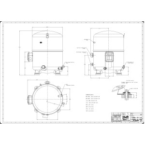 Danfoss MTZ100HS4VE 9HP R404,R407,R134,R448, MBP Reciprocating Refrigeration Compressor 400/3/50 460/3/60 (V/Ph/Hz)Discharge 1-1/4 in V04, Suction 1-3/4 in V02, Rotolock,POE Oil, MTZ100-4V  Danfoss MTZ100HS4VE 9HP R404,R407,R134,R448, MBP Reciprocating Refrigeration Compressor 400/3/50 460/3/60 (V/Ph/Hz)Discharge 1-1/4 in V04, Suction 1-3/4 in V02, Rotolock,POE Oil, MTZ100-4V
