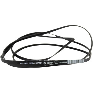GE WE12M51 Genuine OEM Dryer Drive Belt, 323B4105P001, 4PH2034 GE WE12M51 Genuine OEM Dryer Drive Belt, 323B4105P001, 4PH2034