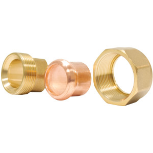 NDL N-8004 Copper Union 7/8 in CxC connections for HVAC applications
 NDL N-8004 Copper Union 7/8 in CxC connections for HVAC applications