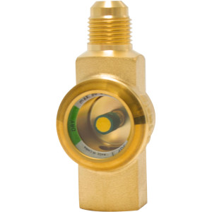 Danfoss 014L0022 Sight Glass 3/8 x 3/8 in, Female Flare by Male Flare, MWP 754 psig, SGP 10 I Danfoss 014L0022 Sight Glass 3/8 x 3/8 in, Female Flare by Male Flare, MWP 754 psig, SGP 10 I