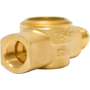 Danfoss 014L0022 Sight Glass 3/8 x 3/8 in, Female Flare by Male Flare, MWP 754 psig, SGP 10 I Danfoss 014L0022 Sight Glass 3/8 x 3/8 in, Female Flare by Male Flare, MWP 754 psig, SGP 10 I