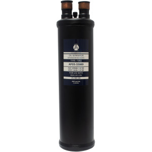 Appli Parts APOS-55889 1-1/8 in ODF Oil Separator, Compatible with CFC, HCFC, HFC, R22, R407C, R502, R134a, R404A, R507A, Working temperature 14 F to 266 F