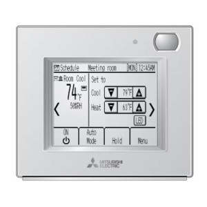 Mitsubishi PAR-U01MEDU-K Remote Control, Programmable, Wired, Wall Mounted Mitsubishi PAR-U01MEDU-K Remote Control, Programmable, Wired, Wall Mounted