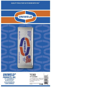 Uniweld TCM Tip Cleaner Set Tip savers Master Sizes 75-30  26064 21 Cleaner Wires File Included Uniweld TCM Tip Cleaner Set Tip savers Master Sizes 75-30  26064 21 Cleaner Wires File Included