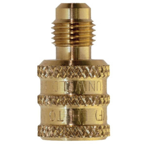 Uniweld UA2LA Tank Adapter A2L 1/4in F.F. (LH) x 1/4in M.F. (RH) Uniweld UA2LA Tank Adapter A2L 1/4in F.F. (LH) x 1/4in M.F. (RH)