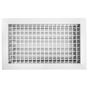 Laminaire L-VH-OB 34x6 in Double Deflect Supply Wall Grille w/OB Laminaire L-VH-OB 34x6 in Double Deflect Supply Wall Grille w/OB