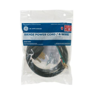 GE WX09X10035 Genuine OEM Range Stove Oven Power Cord Cord 4 Feet 40 Amp 4 Wires 125-250v 
Fits: TJ614 4990104407014 624 MAG4424 WX09X0014 WX09X0015 WX09X0016 WX09X0035 WX09X10035DS WX9X14 WX9X14DS WX9X15 WX9X16 WX9X35 WX9X35DS WX9X35GDS
