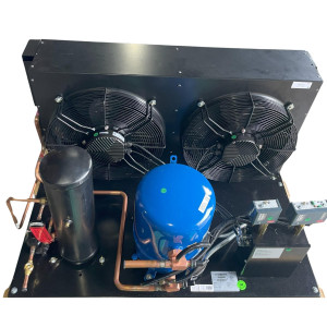 Danfoss HGZC0500UWJ300R Condensing Unit Copper Coil Aluminum Fins 5HP MBP 460V/3Ph/60Hz R134a,R404A,R448A,R449A,R452A POE Oil 2 Fans with Reciprocating Compressor MTZ64-4 114N3623 Danfoss HGZC0500UWJ300R Condensing Unit Copper Coil Aluminum Fins 5HP MBP 460V/3Ph/60Hz R134a,R404A,R448A,R449A,R452A POE Oil 2 Fans with Reciprocating Compressor MTZ64-4 114N3623