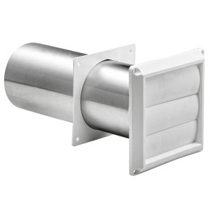 Lambro 290W White Plastic Louvered Vent 3 inch Lambro 290W White Plastic Louvered Vent 3 inch