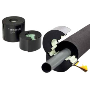 ECOlight ECO01412 1/4 in x 1 in Wall Insulated Pipe Support Hangers  ECOlight ECO01412 1/4 in x 1 in Wall Insulated Pipe Support Hangers