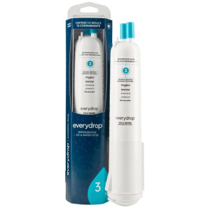 everydrop by Whirlpool Ice and Water Refrigerator Filter 3, EDR3RXD1  everydrop by Whirlpool Ice and Water Refrigerator Filter 3, EDR3RXD1