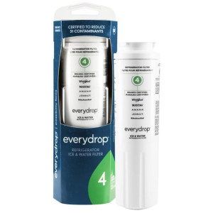 everydrop by Whirlpool Ice and Water Refrigerator Filter 4, EDR4RXD1 everydrop by Whirlpool Ice and Water Refrigerator Filter 4, EDR4RXD1
