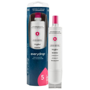 everydrop by Whirlpool Ice and Water Refrigerator Filter 5, EDR5RXD1  everydrop by Whirlpool Ice and Water Refrigerator Filter 5, EDR5RXD1