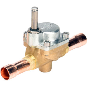 Danfoss 032L2201 Solenoid Valve EVR 25, 1-1/8 in ODF x ODF without manual stem, NC Danfoss 032L2201 Solenoid Valve EVR 25, 1-1/8 in ODF x ODF without manual stem, NC