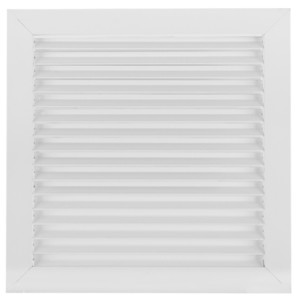 Laminaire L-RA2424 Return Grille 24 x 24 in, White Aluminum L-RA T-Bar 24x24 W