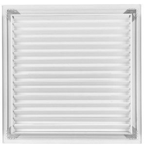 Laminaire L-RA2424 Return Grille 24 x 24 in, White Aluminum L-RA T-Bar 24x24 W