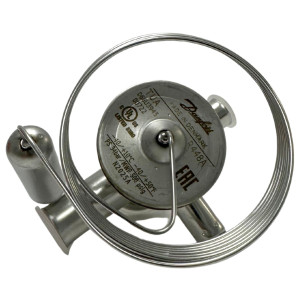 Danfoss 068U3945 1/5 - 4TR Expansion Valve Stainless Steel Body, TUA, R-448A, 3/8x1/2 in, Solder, ODF, Internally equalized, Bi-flow, -40 to 50 F, Capacity determined by Orifice size Sold Separately