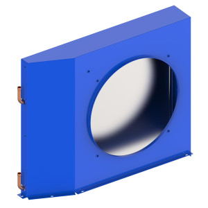 Danfoss 191U0644E Microchannel Condenser Coil J8 for HJ40 to 64, LJ136. includes MCHE, Shroud