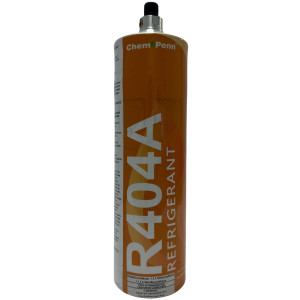 Genetron Refrigerant Gas 1.7 lbs / 0.8 kg. Compatible with R404A.