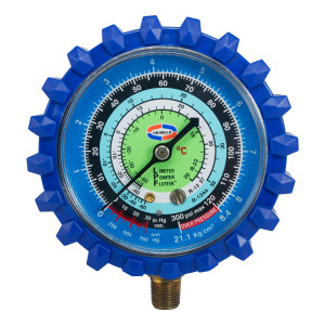 Uniweld G30LD-5 Manifold Gauge Blue/Low R12/R22r/R134 Celsius, Psi-Kg/Cm2 Uniweld G30LD-5 Manifold Gauge Blue/Low R12/R22r/R134 Celsius, Psi-Kg/Cm2