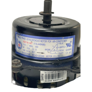 Motor YDC18-4AT for Dehumidifier Ecox EDES1025A (Y3L448A86) 115 V, 60 Hz, 18 W, 4 P, 0.5 A 202400400910 11002012005046 Motor YDC18-4AT for Dehumidifier Ecox EDES1025A (Y3L448A86) 115 V, 60 Hz, 18 W, 4 P, 0.5 A 202400400910 11002012005046