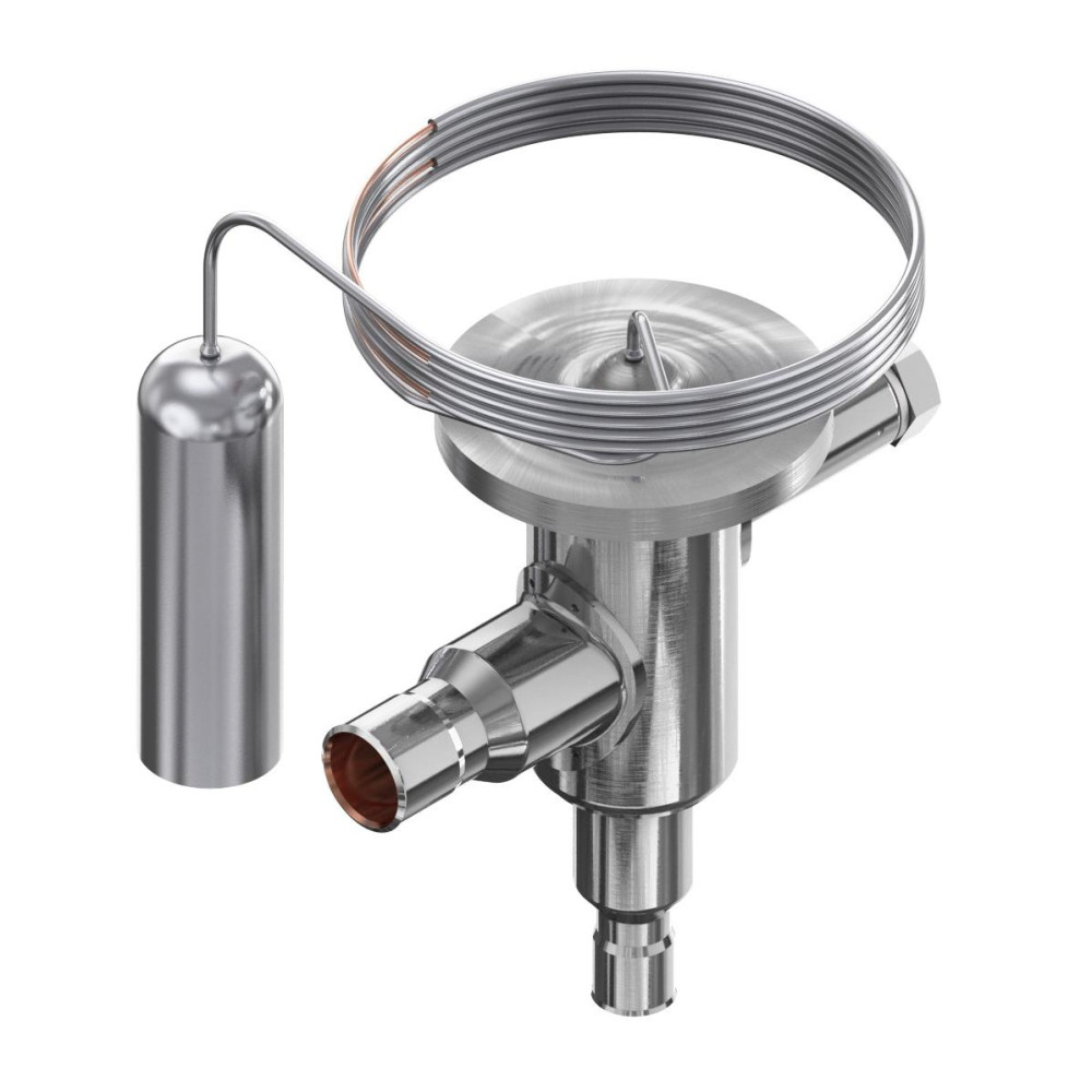Danfoss 068U1962 1.7 TR Expansion Valve Stainless Steel Body, TUB, R-410, 1/4x1/2 in, Solder, ODF, Internally equalized, Single-flow with orifice 05, -40 to 50 F Danfoss 068U1962 1.7 TR Expansion Valve Stainless Steel Body, TUB, R-410, 1/4x1/2 in, Solder, ODF, Internally equalized, Single-flow with orifice 05, -40 to 50 F