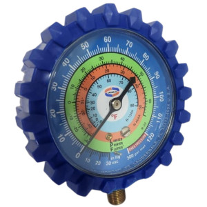 Uniweld G30LD Manifold Gauge Low R404/R22/R134a Psi/Fahrenheit Uniweld G30LD Manifold Gauge Low R404/R22/R134a Psi/Fahrenheit