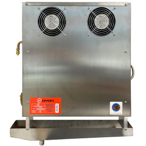 Oyon OER120232945TD-1 Counter Evaporator, 1903 BTU/h at 17F, Electric Defrost, 115/1/60 (V,Ph,Hz) 5 fpi, Stainless Steel
           
