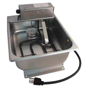 Supco CP804HDA2L 7.5 QT 120V Commercial Refrigeration Condensate Evaporator Pans A2L Dissipation Rate / Day 8 Gal. 1.000W, 8.3A  13 in L x 10 in W x 4 in H Replace: CP801 DM10W-1D