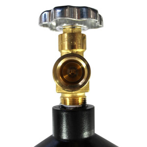 Uniweld N40 Nitrogen Tank, Black, 40 cu ft, 24.3 lbs 40037