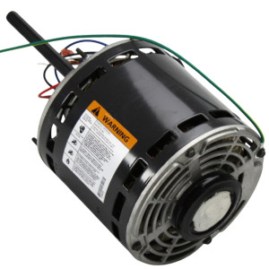 US Motors 8904 Motor 3/4 HP 1075 RPM, 115 V, 1 Ph, OAO, 3 Speed, 5.6 Frame, CCW Rotation from Lead End, Reversible, 6 Poles, 15 MFD 370 VAC Run Capacitor Not Included, Model K055WPY1412012B