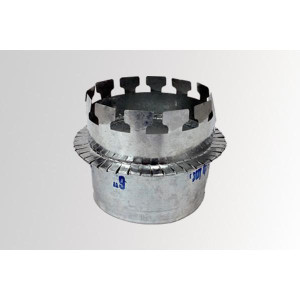 Tab Collars for Fiber Glass Duct 4 in  FCL-04